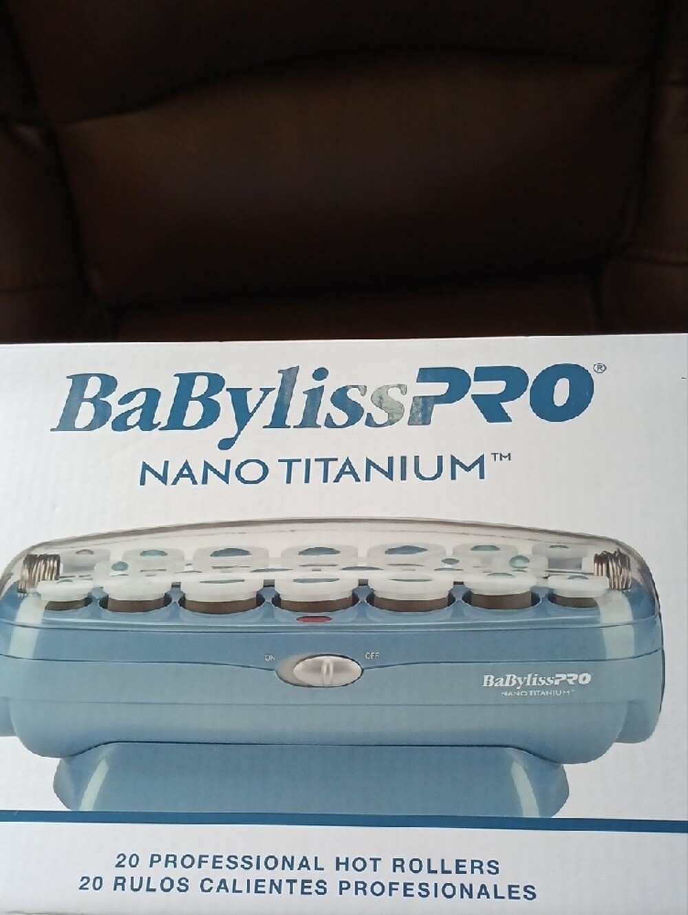 BaBylissPRO Nano Titanium Blue Hot Rollers Set
